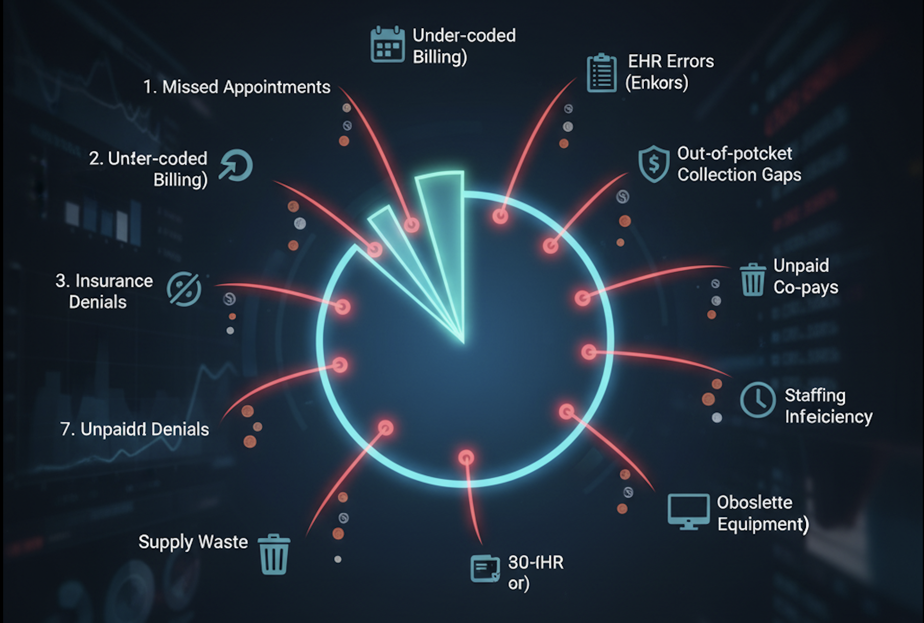 10 leakage areas in your Clinic revenues